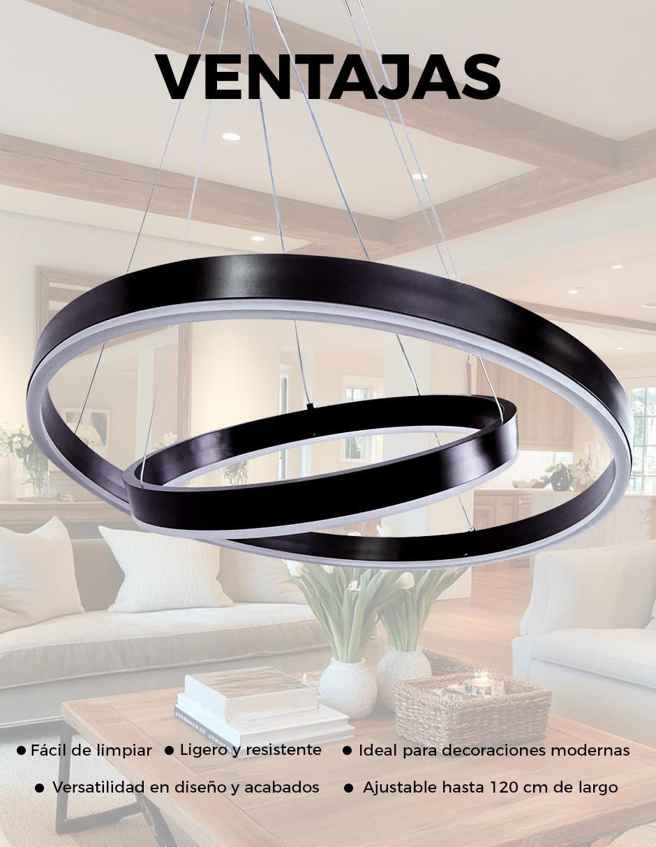 Lámpara colgante LED Gamalux 5