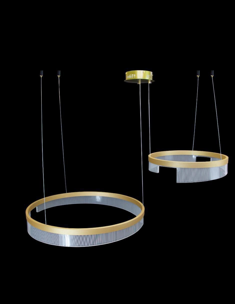Lámpara colgante LED Gamalux 4