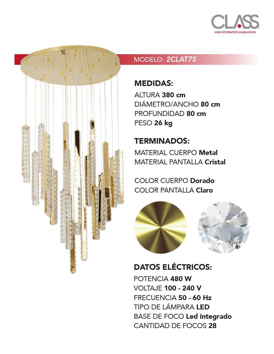 Lámpara colgante LED Class 4