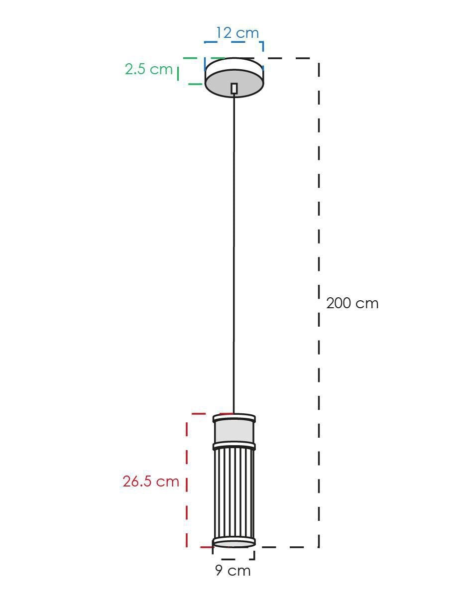 Lámpara colgante LED Class 5