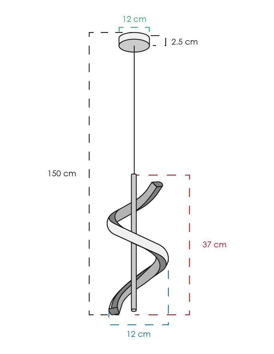 Lámpara colgante LED Class 5