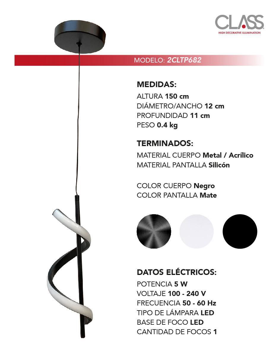 Lámpara colgante LED Class 4