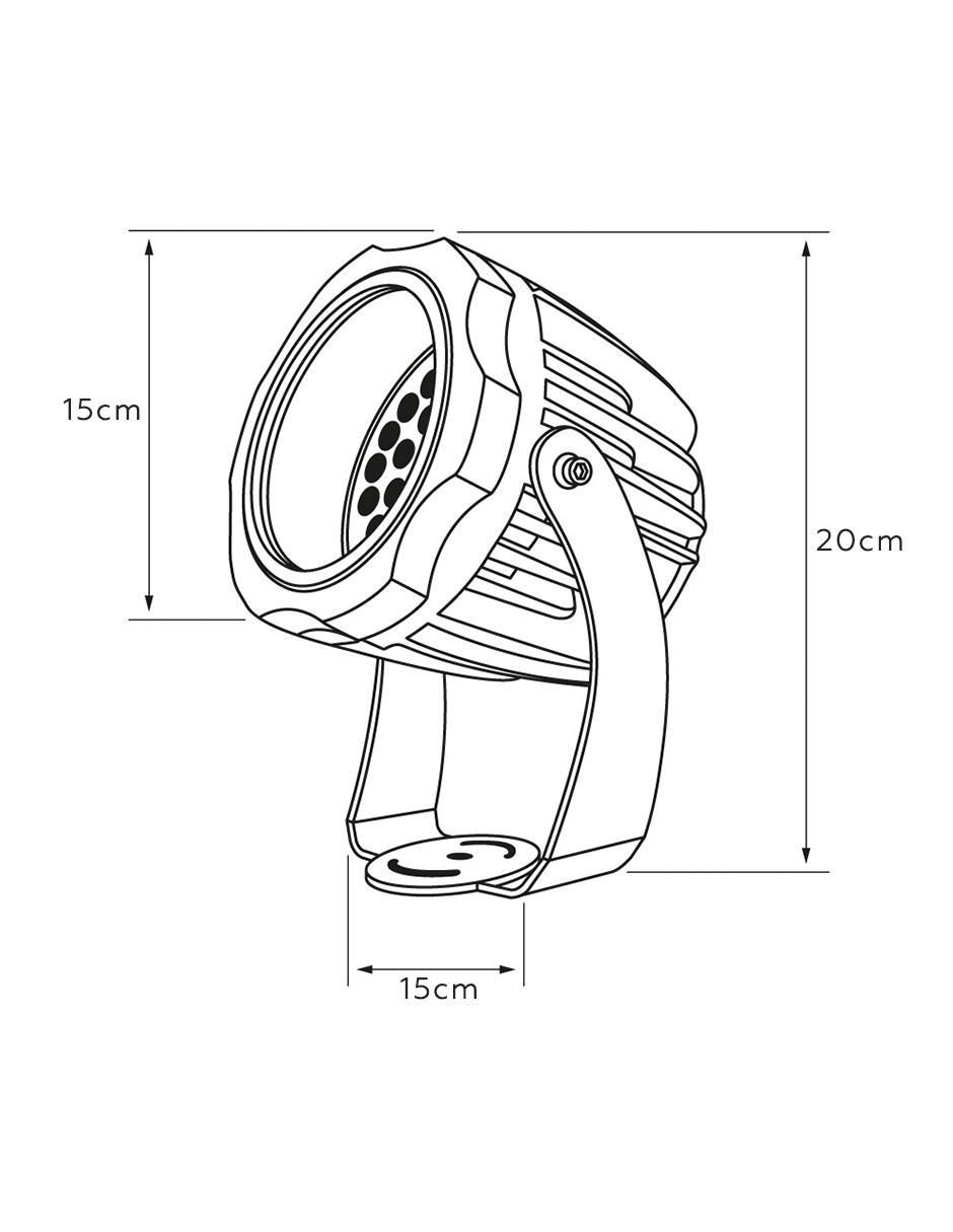 Lámpara proyector LED Suhail 2