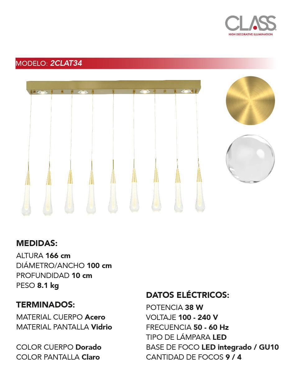 Lámpara colgante led 3
