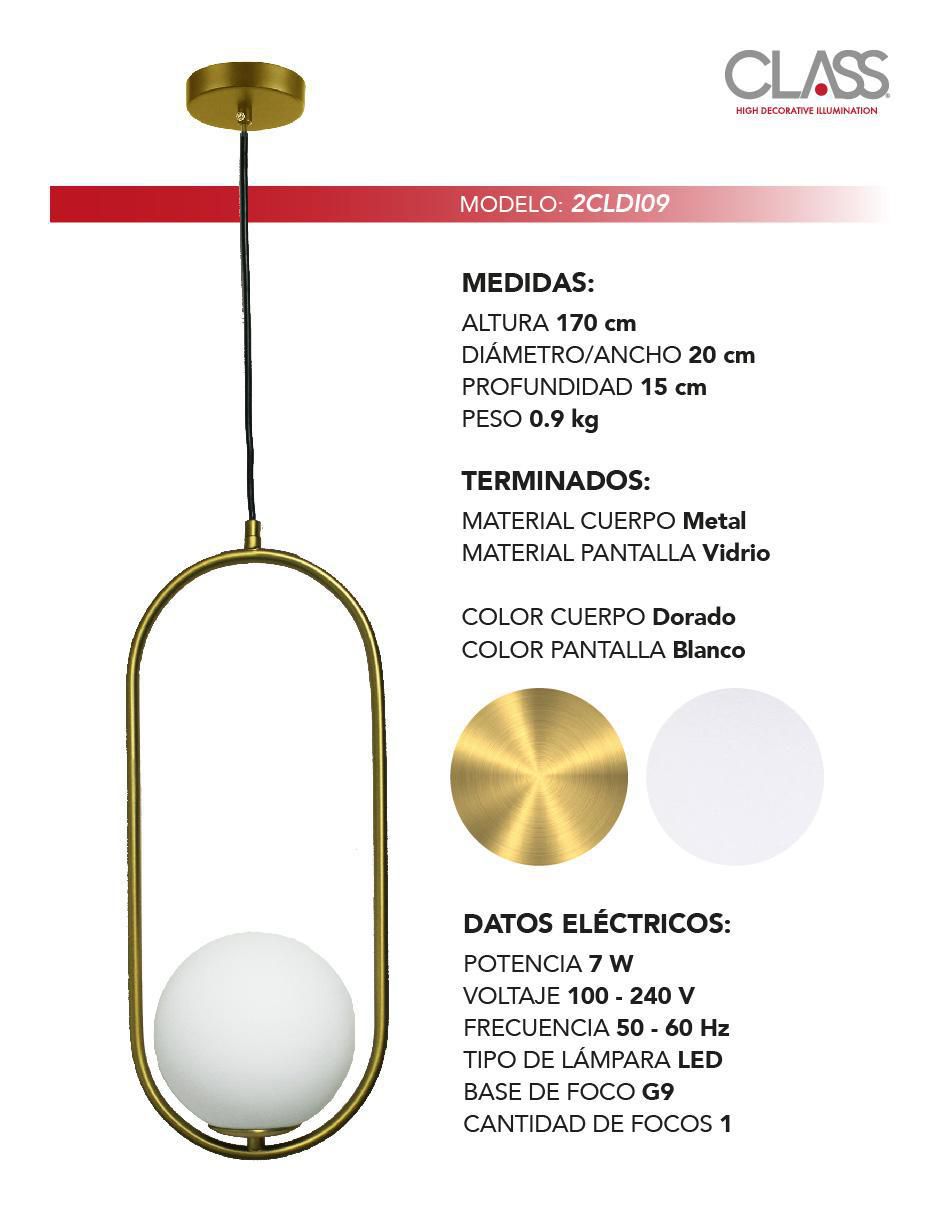 Lámpara colgante LED 4