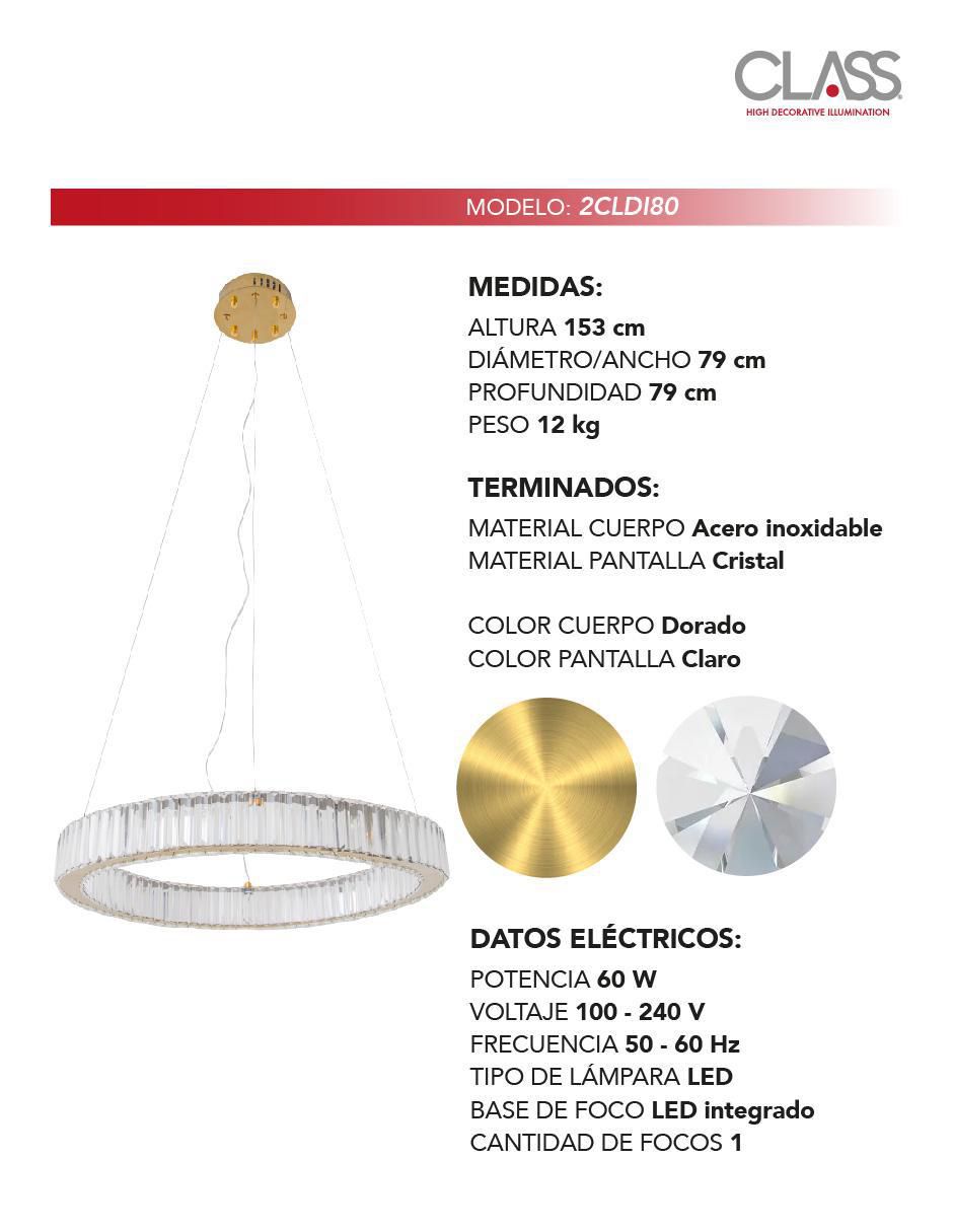 Lámpara colgante led 4