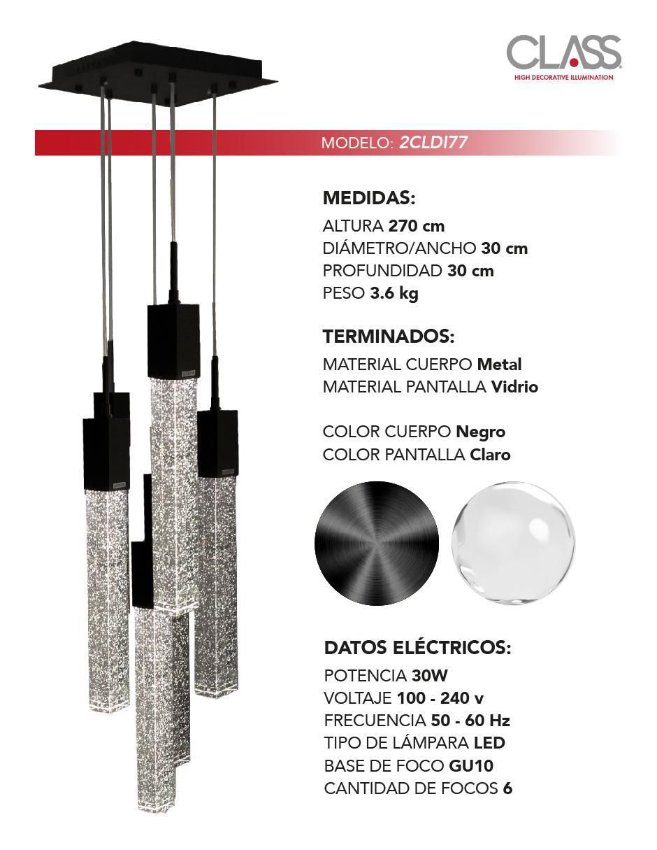 Lámpara colgante LED Class 4