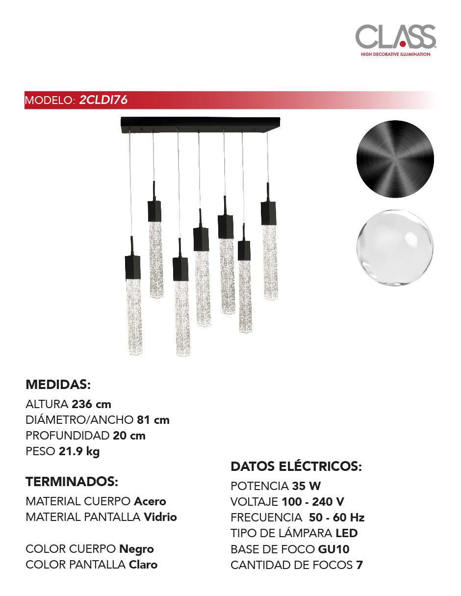 Lámpara colgante LED Class 4