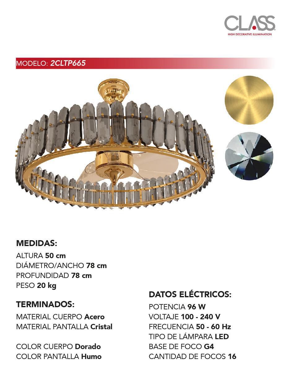 Lámpara colgante led 4