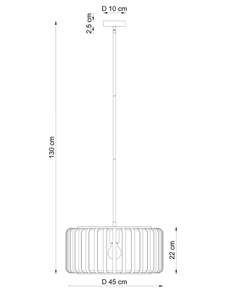 Lámpara colgante LED 6