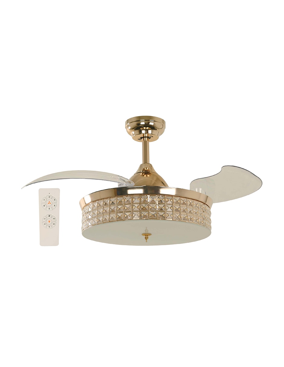 Ventilador de techo con control remoto 6 velocidades