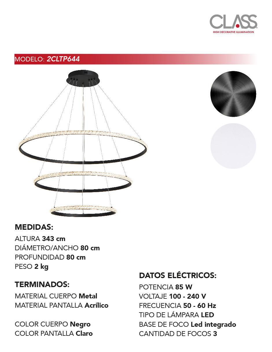 Lámpara colgante led 2