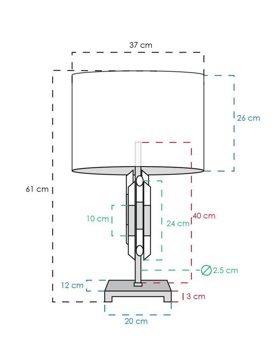 Lámpara de mesa LED Class 5