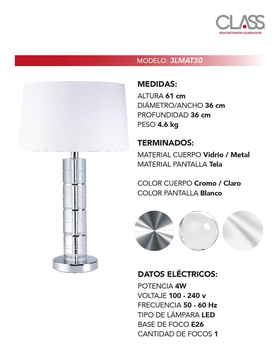 Lámpara de mesa LED Class 3