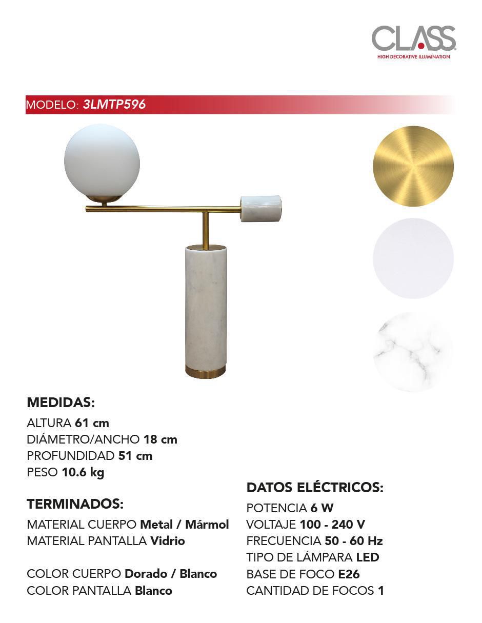 Lámpara de mesa LED Class 2