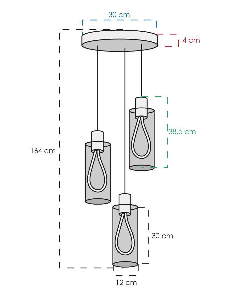 Lámpara colgante LED Class 5