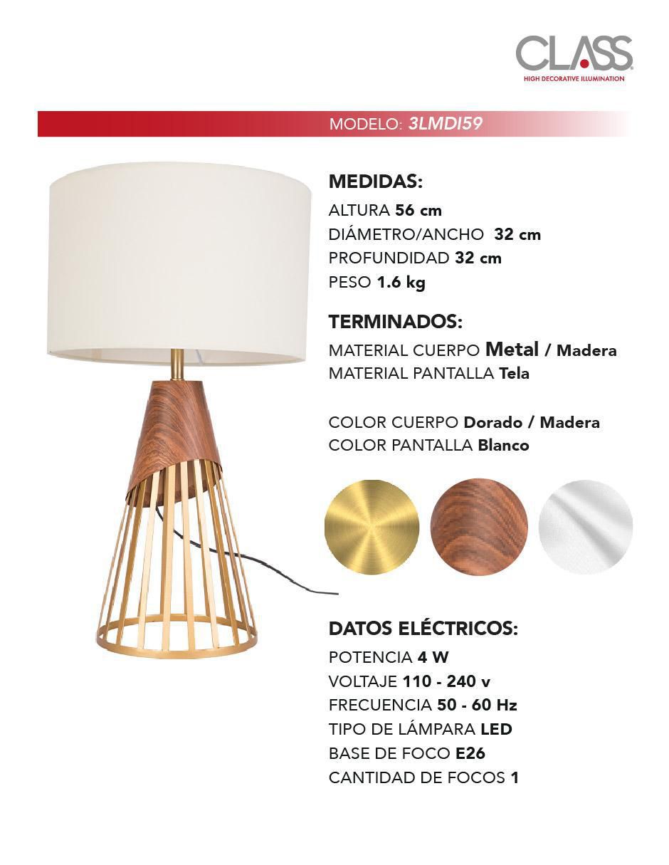 Lámpara de mesa LED 3