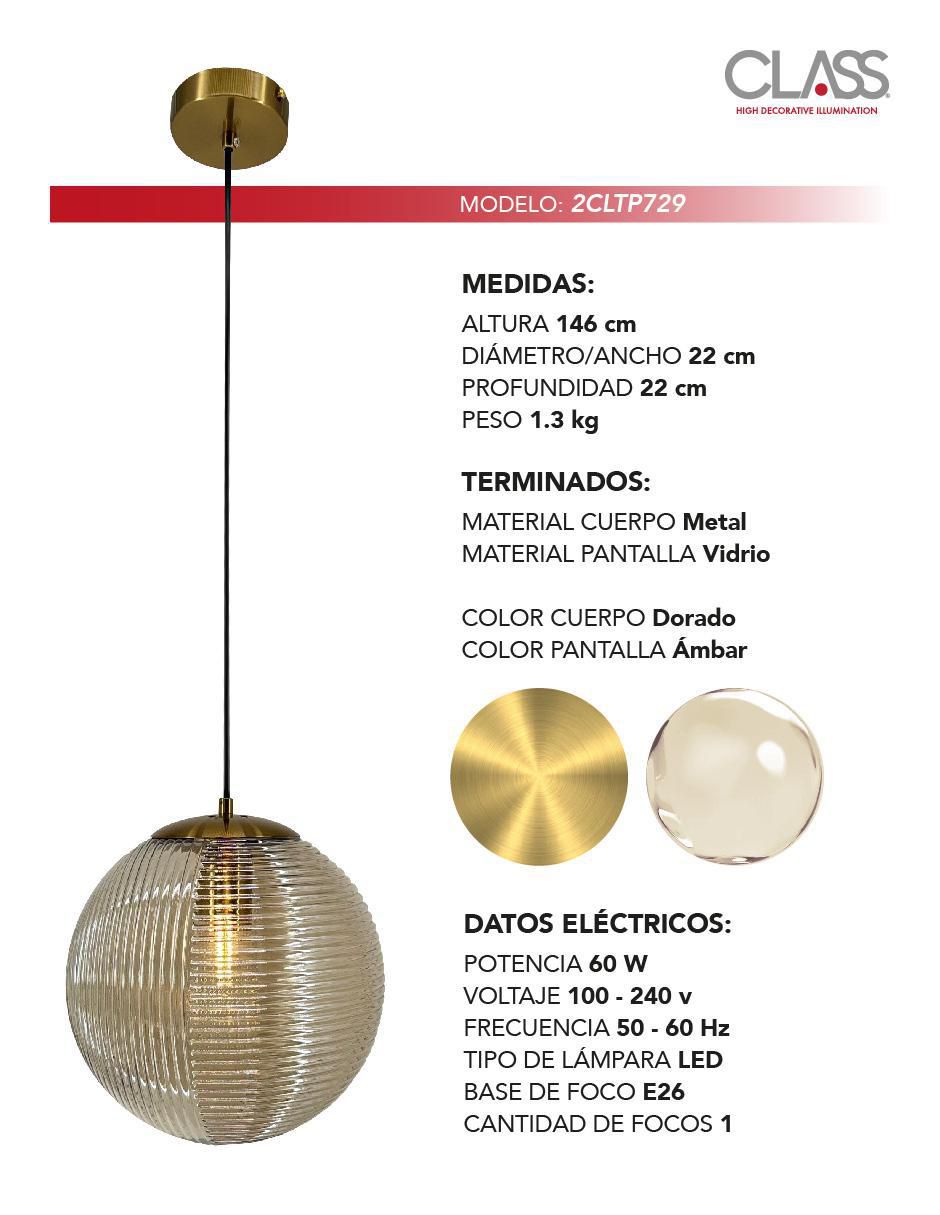 Lámpara colgante led 2