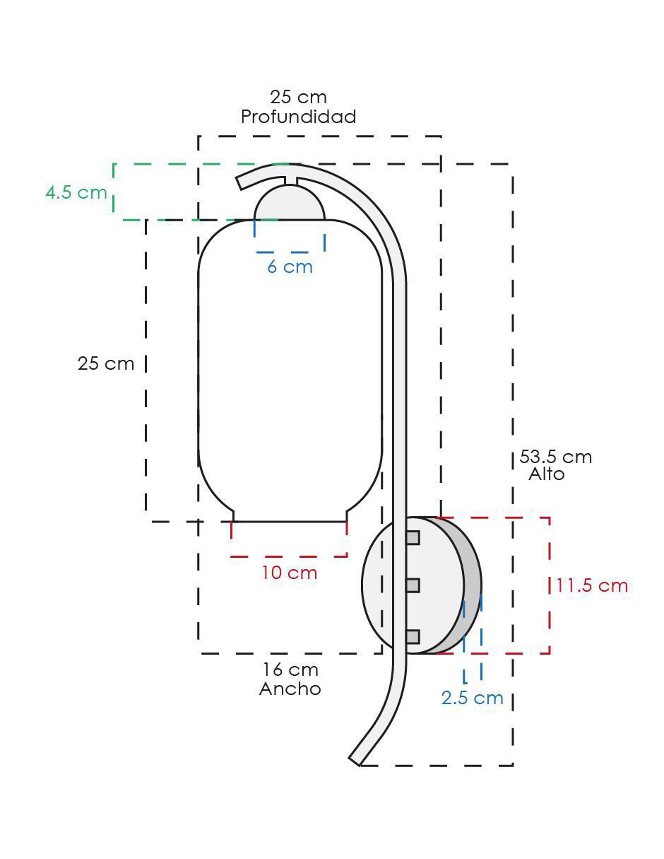 Árbotante led 5