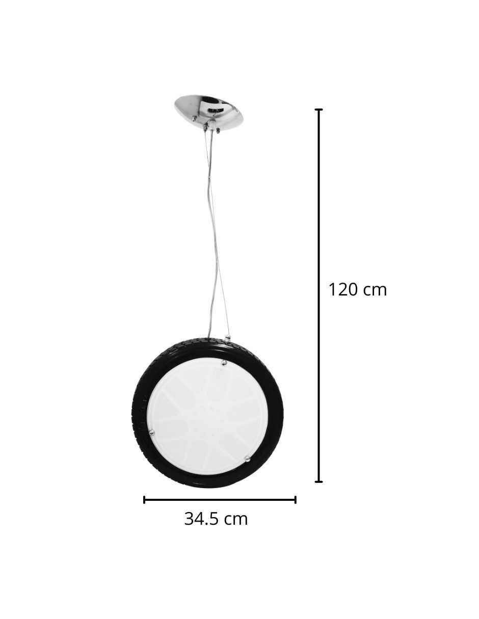 Lámpara colgante Incandescente y LED 4