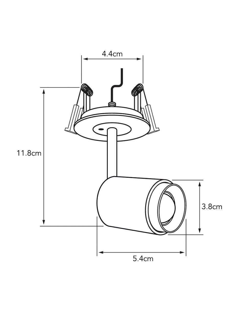 Plafón LED Rotan V Long 6