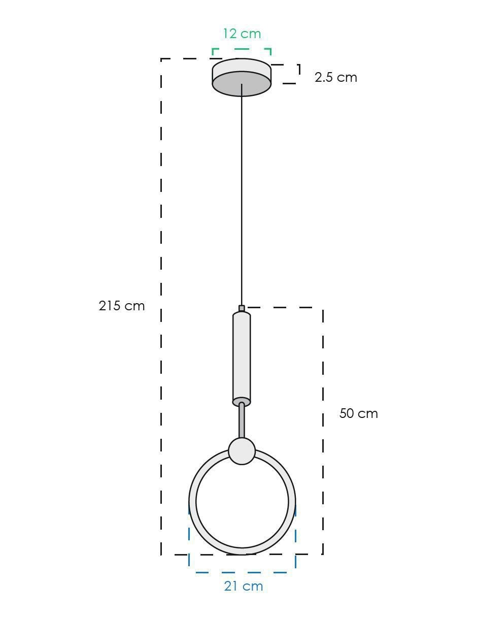 Lámpara colgante LED Class 5