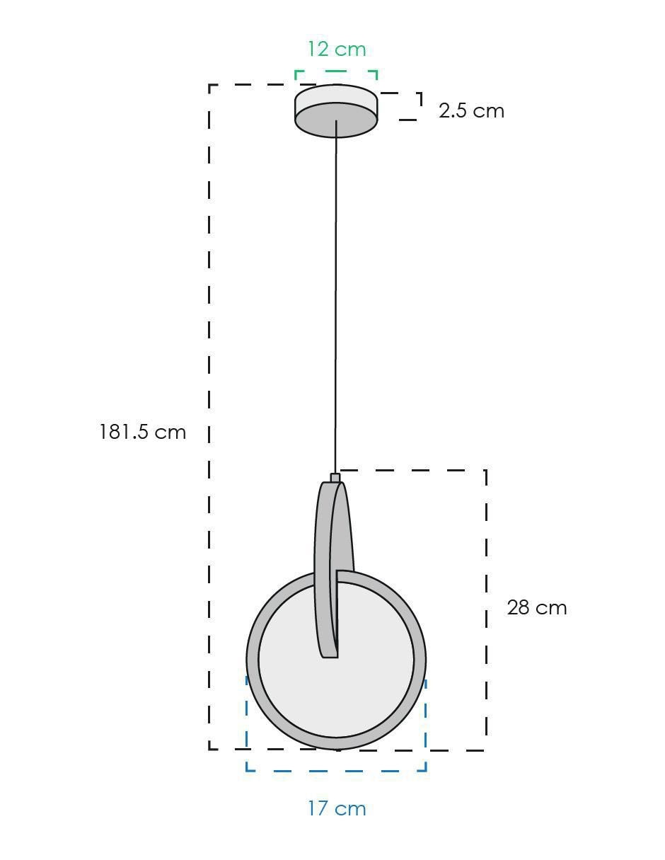 Lámpara colgante LED Class 5