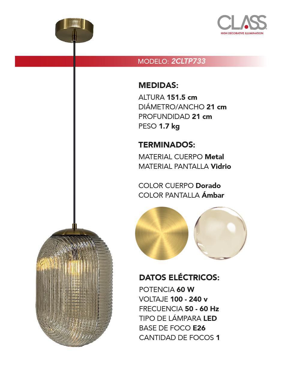 Lámpara colgante led 2