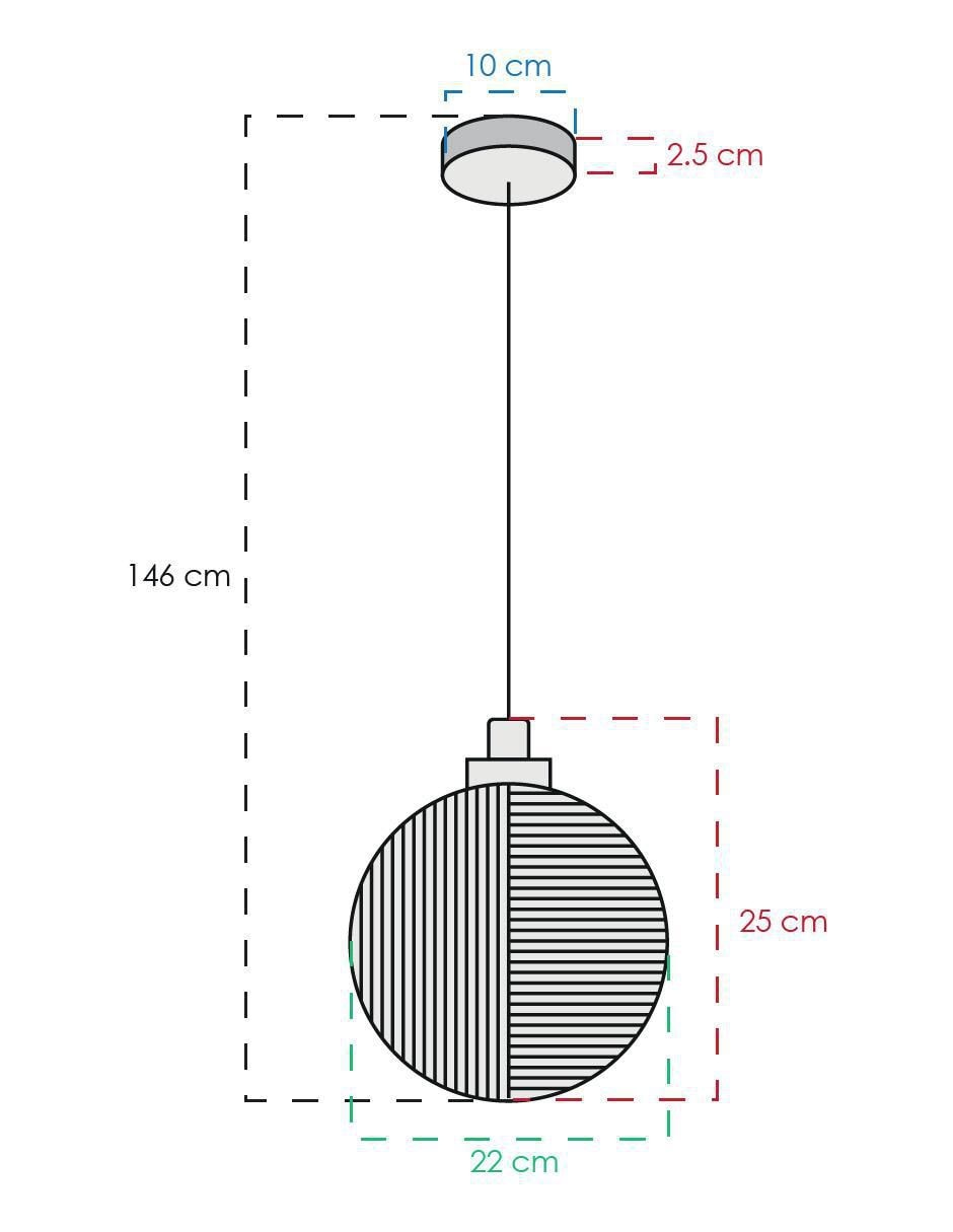 Lámpara colgante LED Class 5