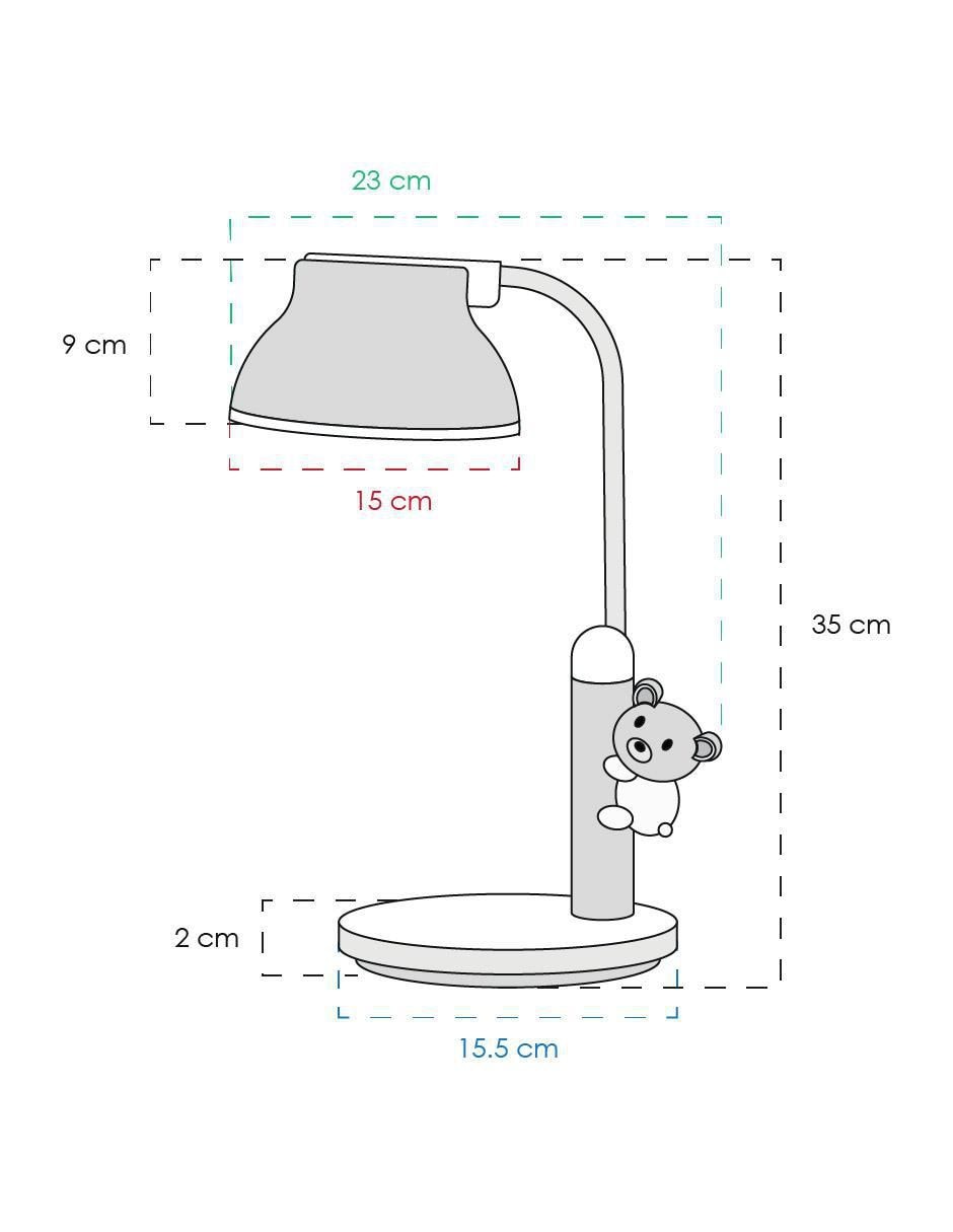 Lámpara de mesa LED Class 5