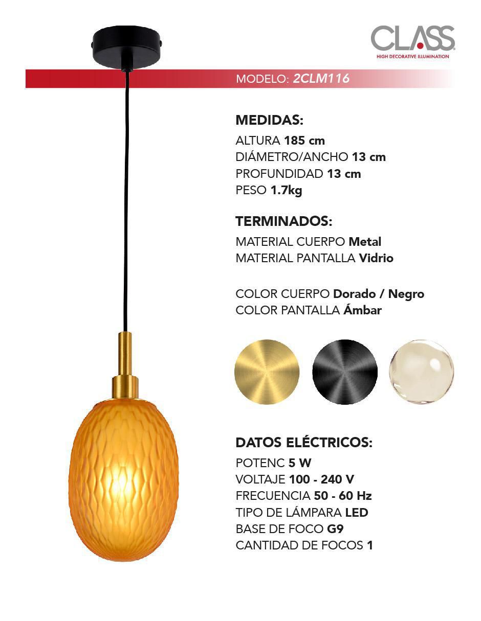 Lámpara colgante led 2