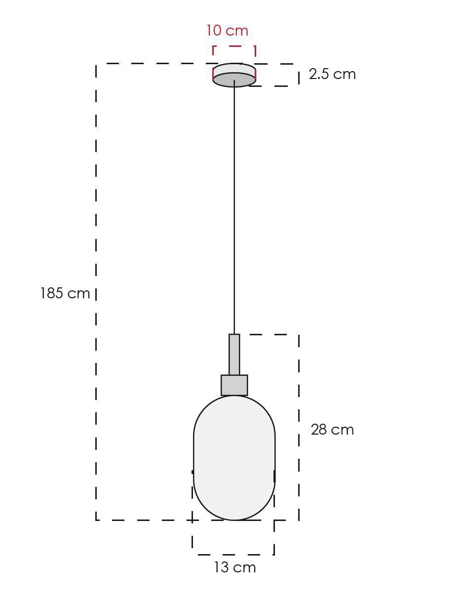 Lámpara colgante led 5