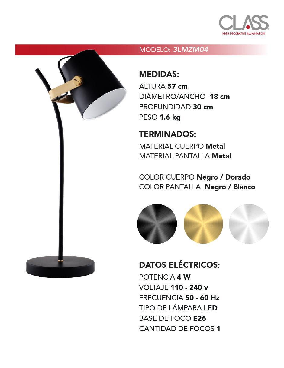 Lámpara de mesa LED Class 2