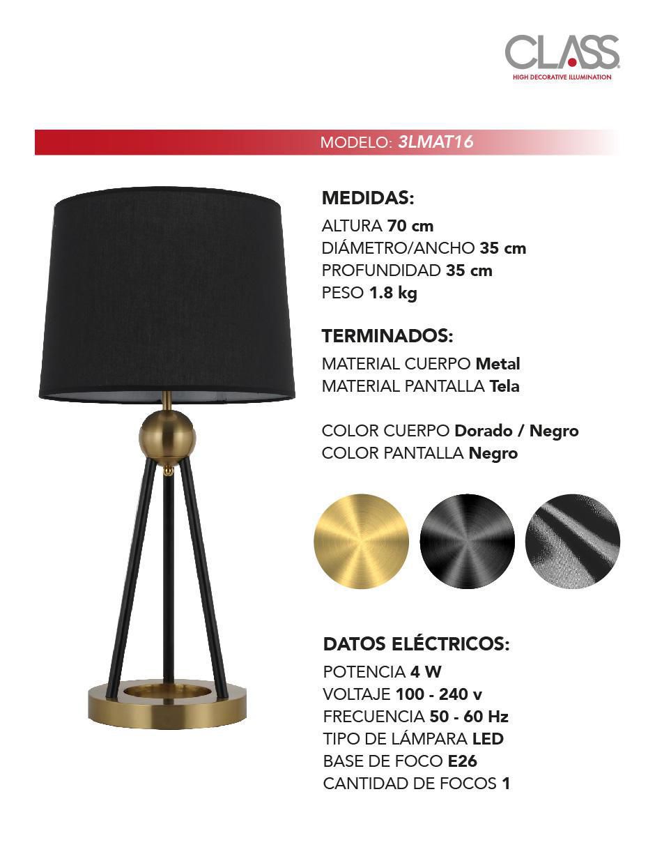 Lámpara de mesa LED Class 3