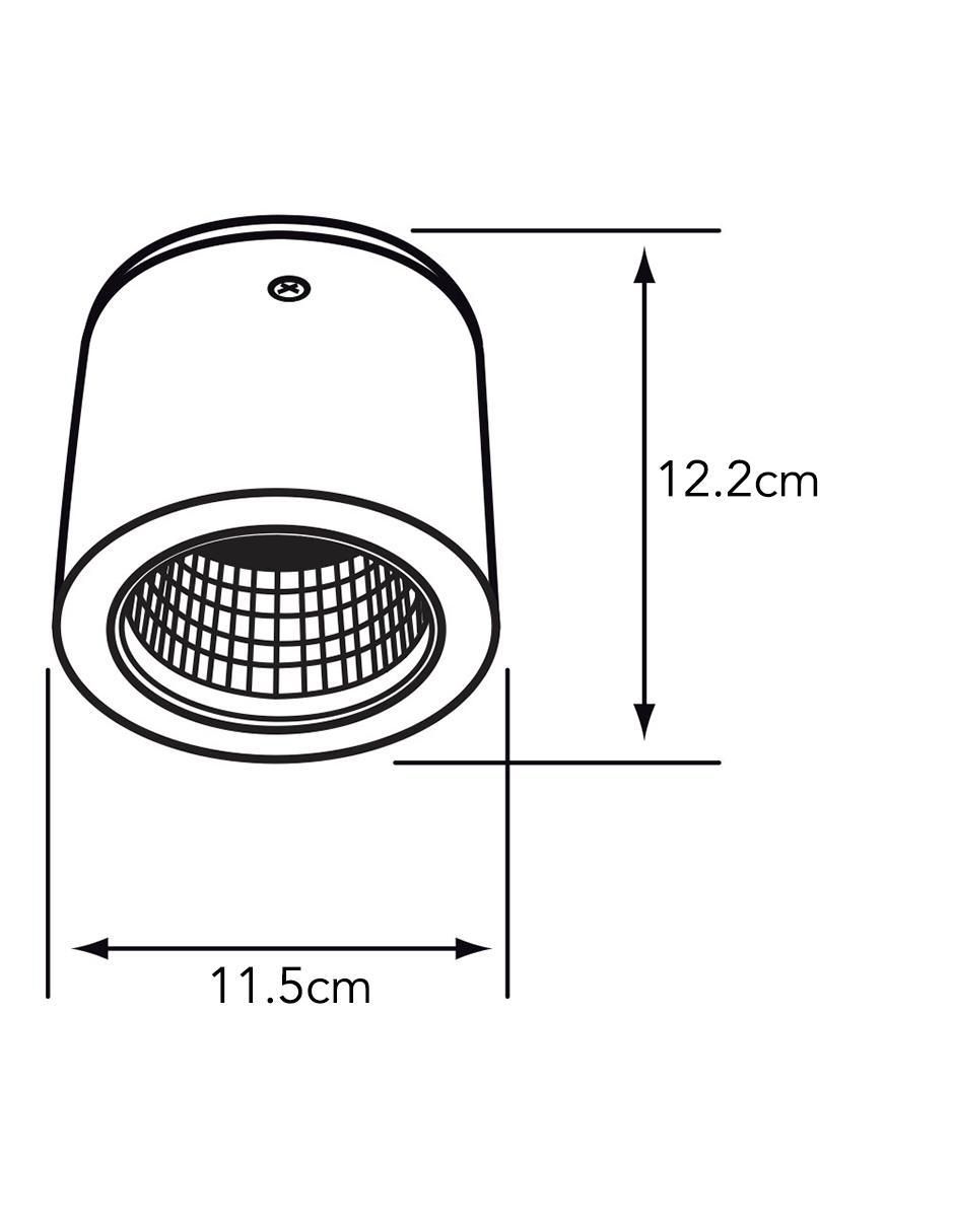Lámpara de techo led Ashlesha I 5