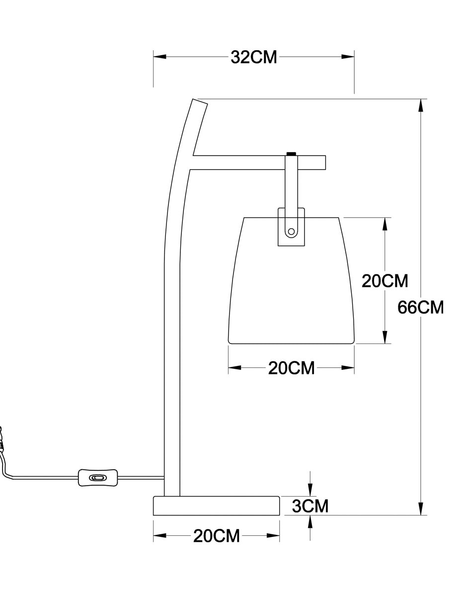 Lámpara de mesa led Dopey 5