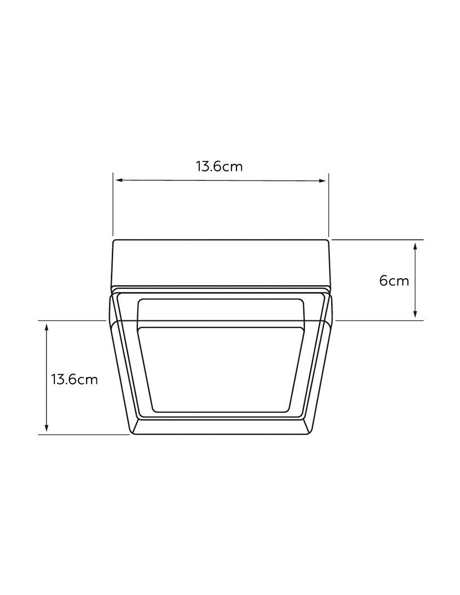 Plafón led 5