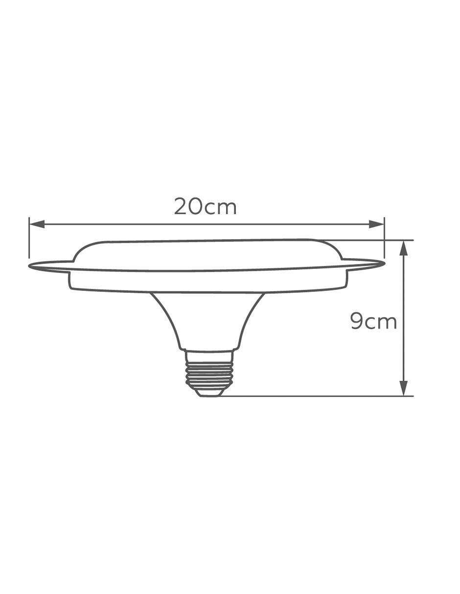 Foco LED 18 W de consumo 18 W de iluminación 1900 lúmenes 5