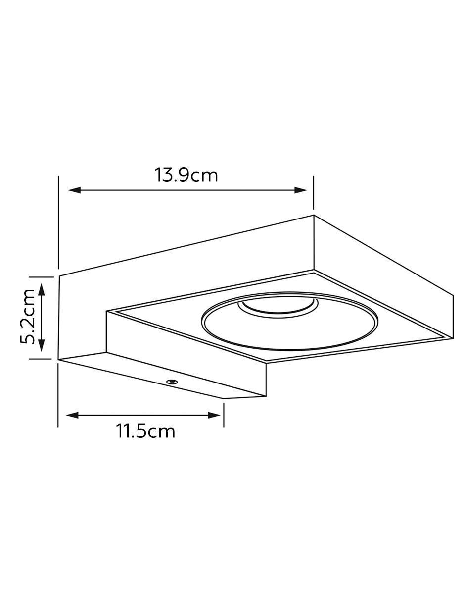 Arbotante LED Aachen III 5