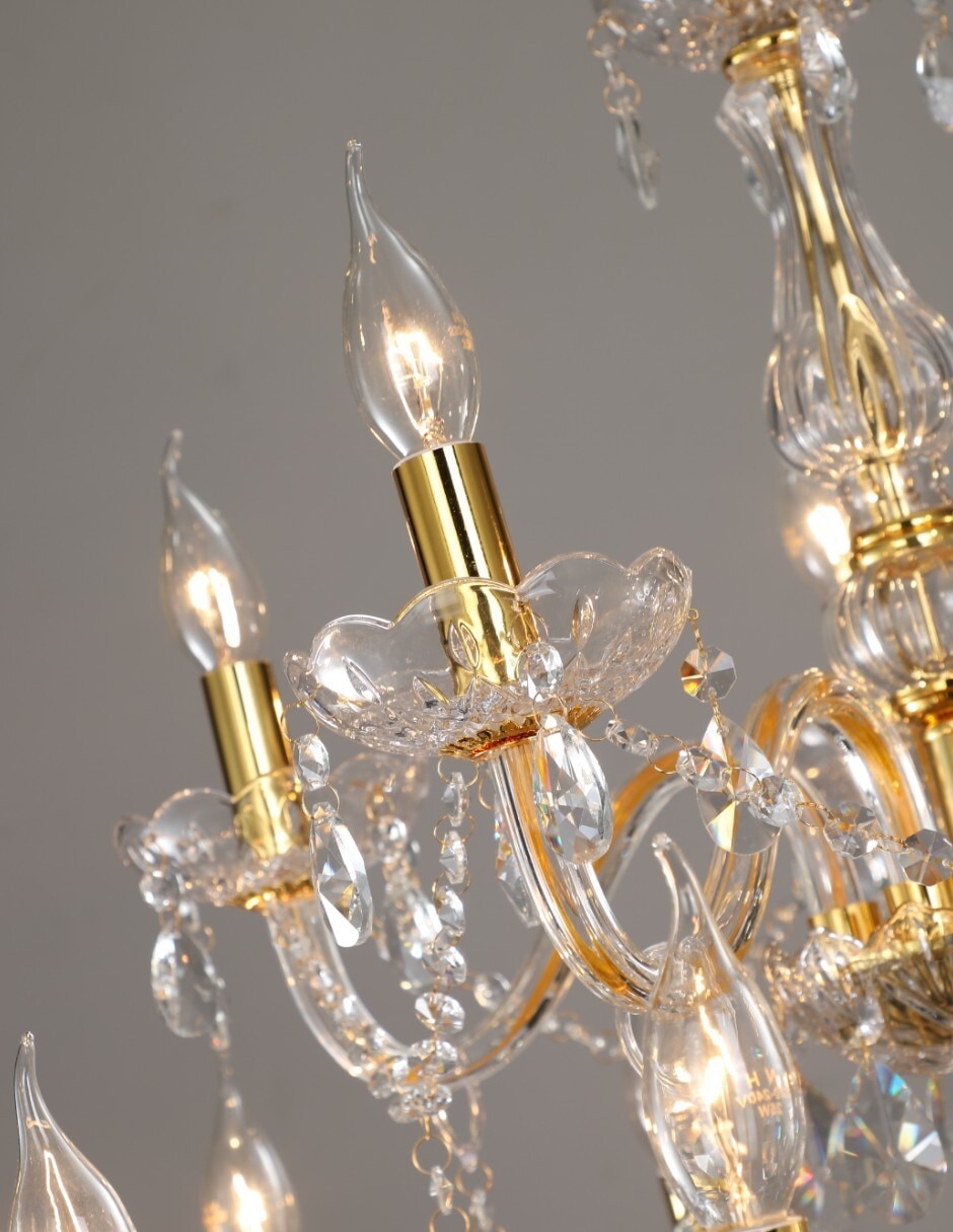 Lámpara colgante incandescente y led Candil De Techo 4