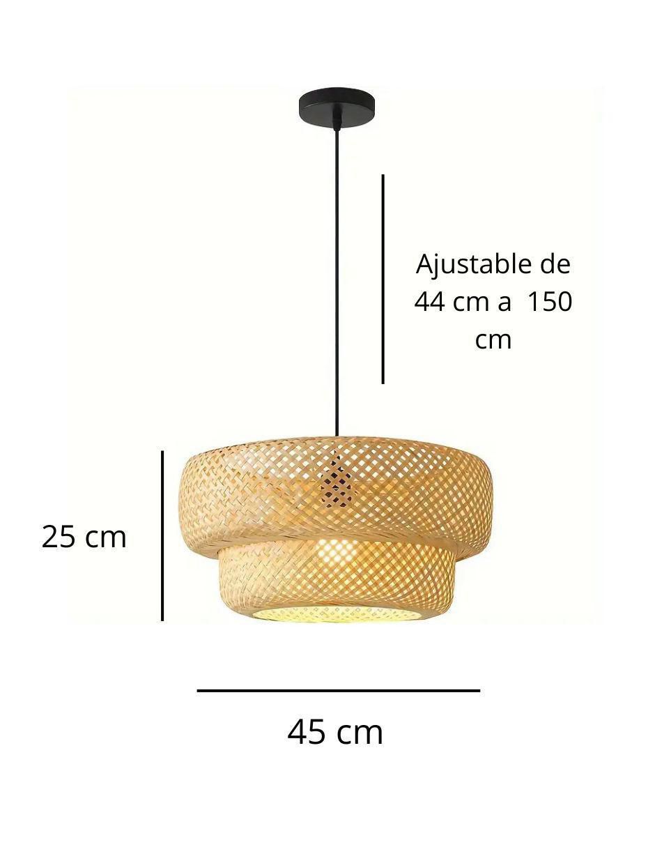 Lámpara colgante Incandescente y LED 7