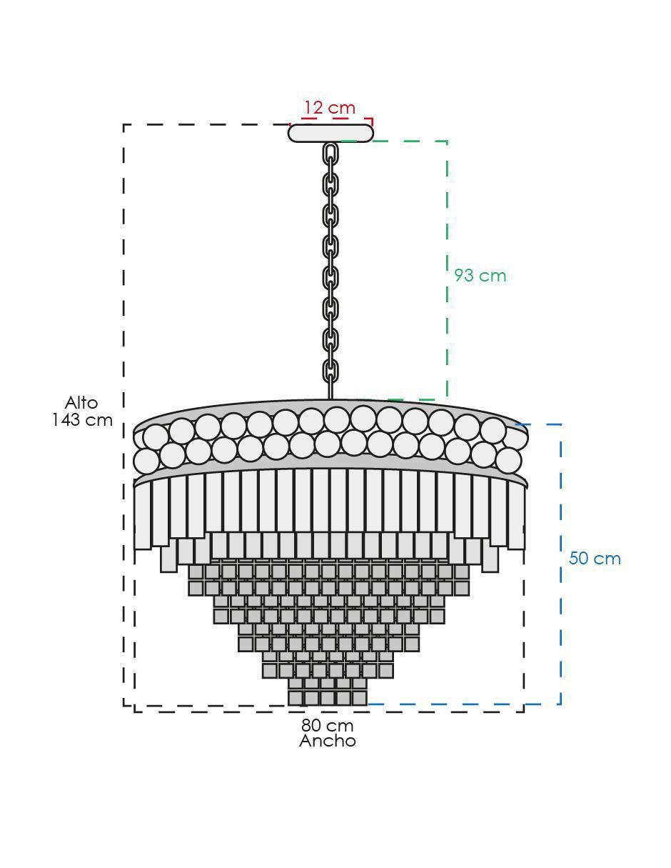Lámpara colgante LED Class 5
