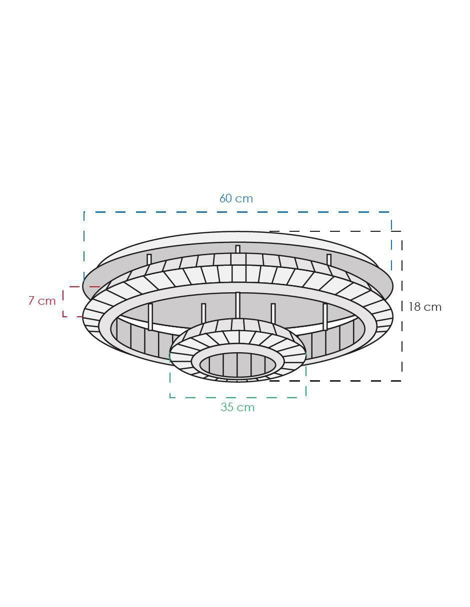 Lámpara de techo led 5