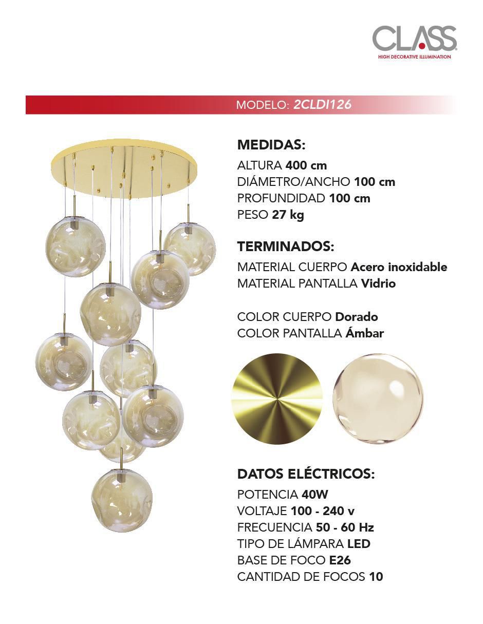 Lámpara colgante LED Class 3