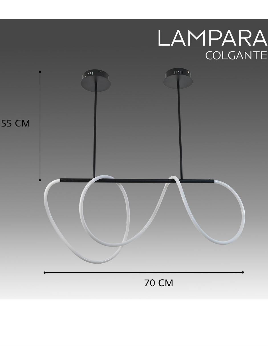 Lámpara colgante LED 3