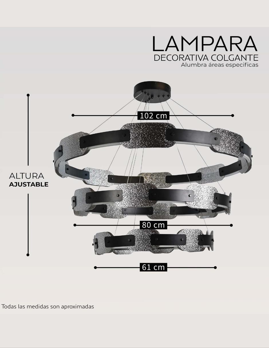 Lámpara colgante LED 3