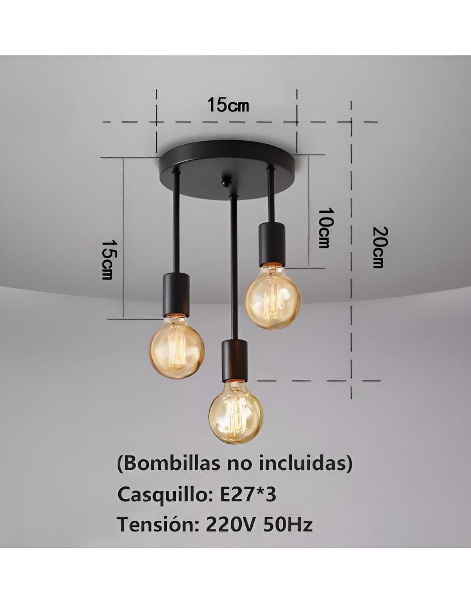 Lámpara colgante incandescente 4