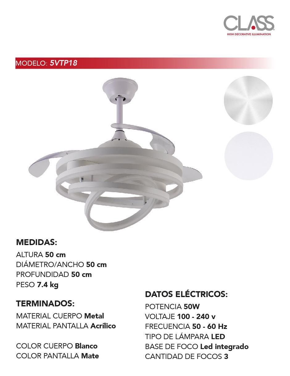 Lámpara colgante LED Class 2