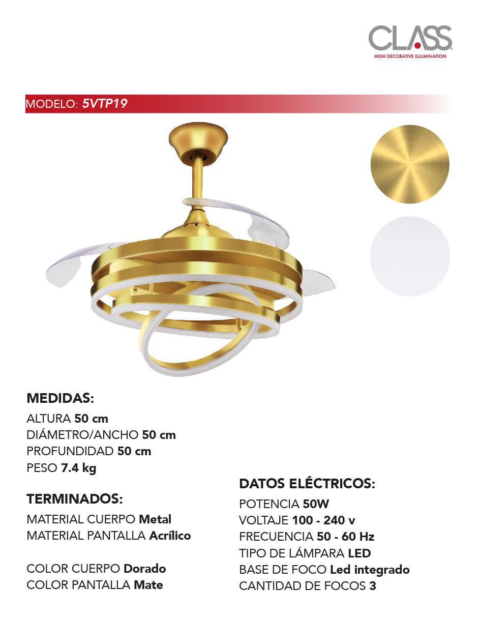 Lámpara colgante LED Class 2