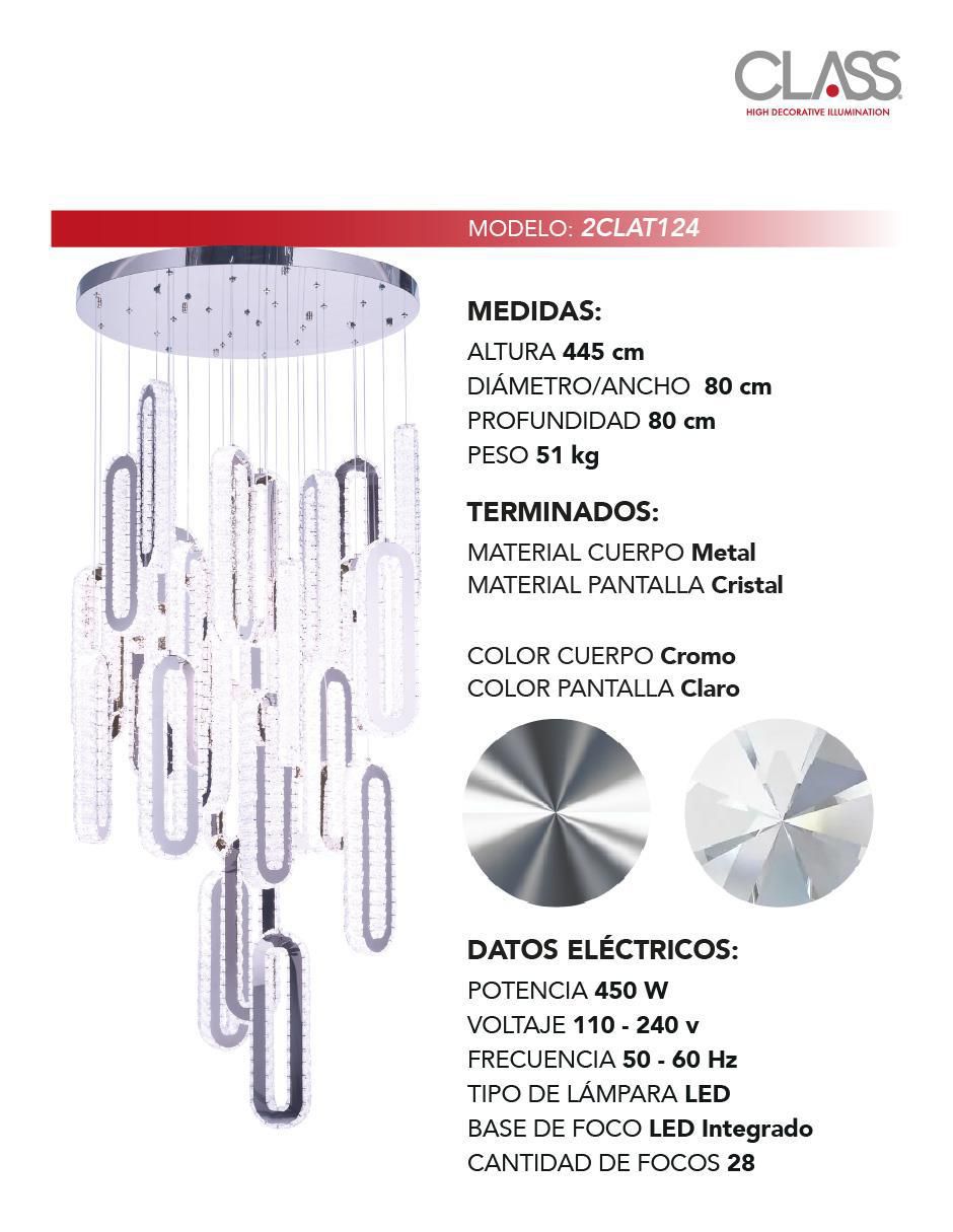 Lámpara colgante LED Class 2